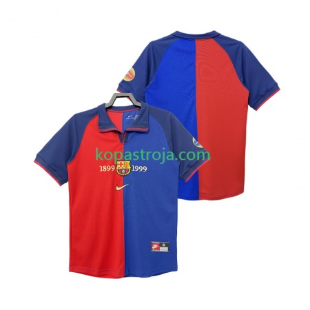 Billiga Fotbollströjor FC Barcelona 2000 Retro Hemma tröja 1990 Kortärmad